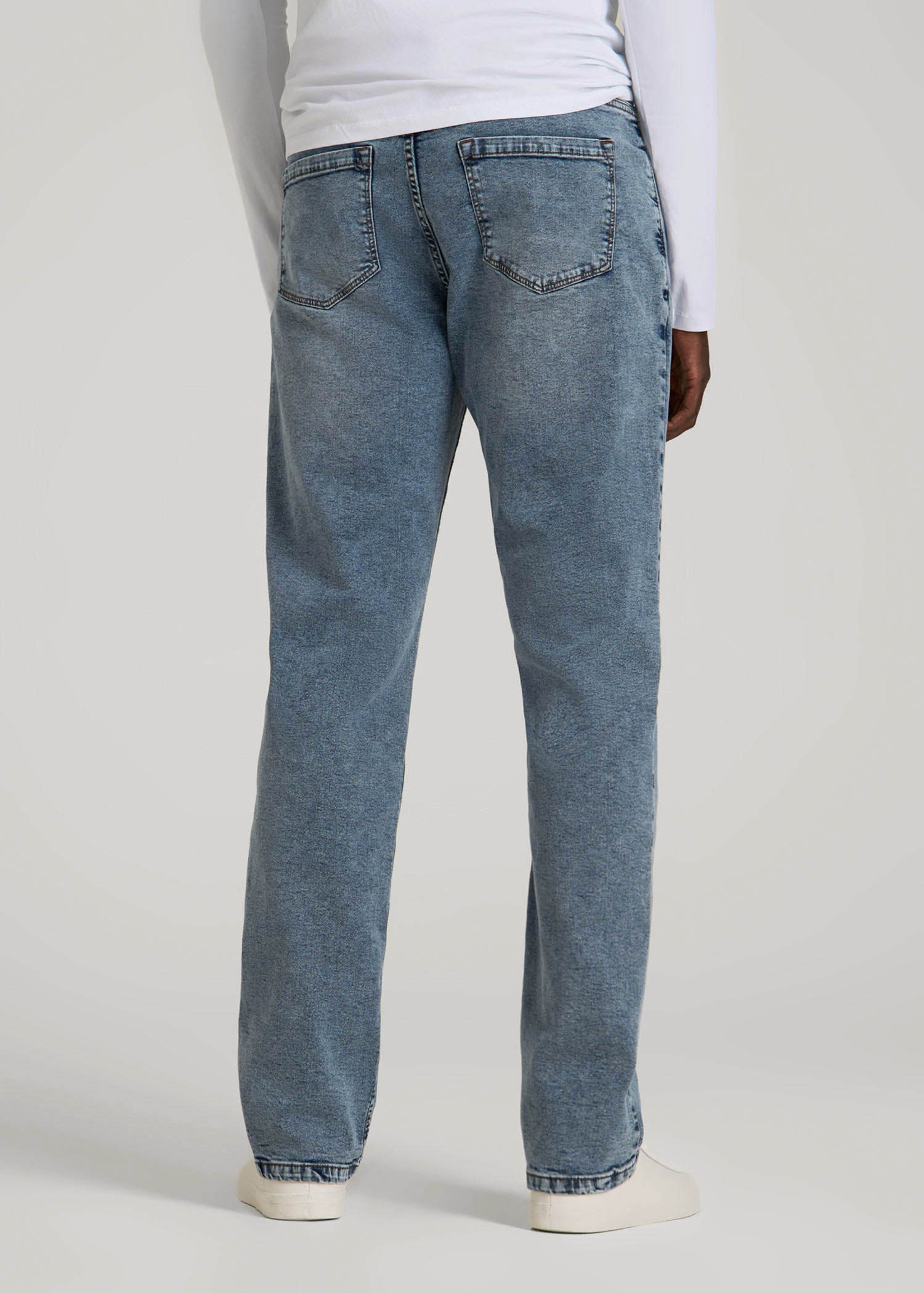 Mason Relaxed Fit Jeans for Tall Men in Vintage Faded Blue