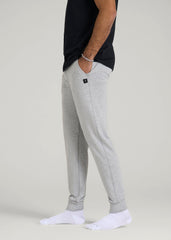 Sleep Joggers for Tall Men in Grey Mix