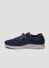 Knit Running Shoes for Tall Men in Navy