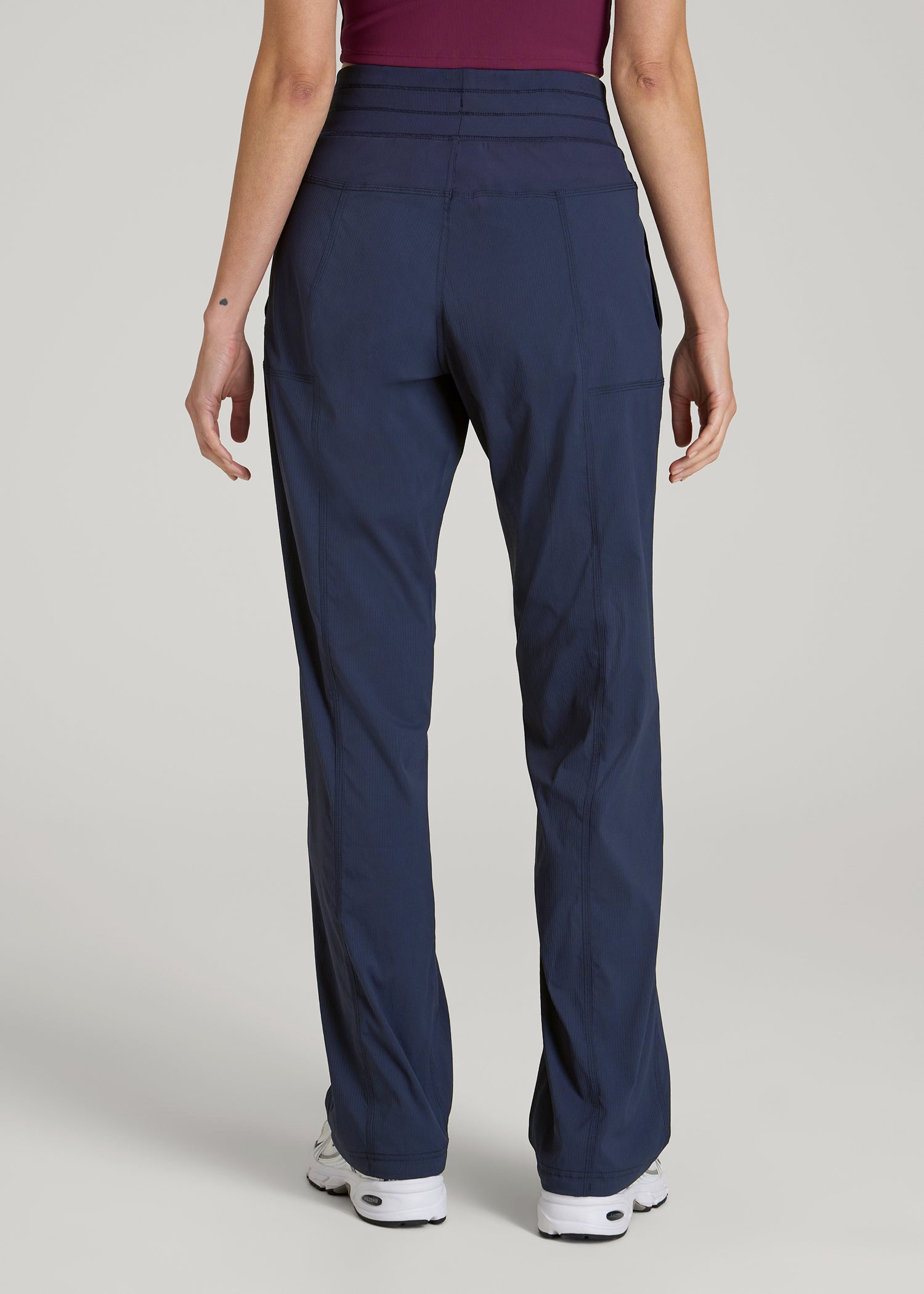 High-Rise After Practice Pant for Tall Women in Navy