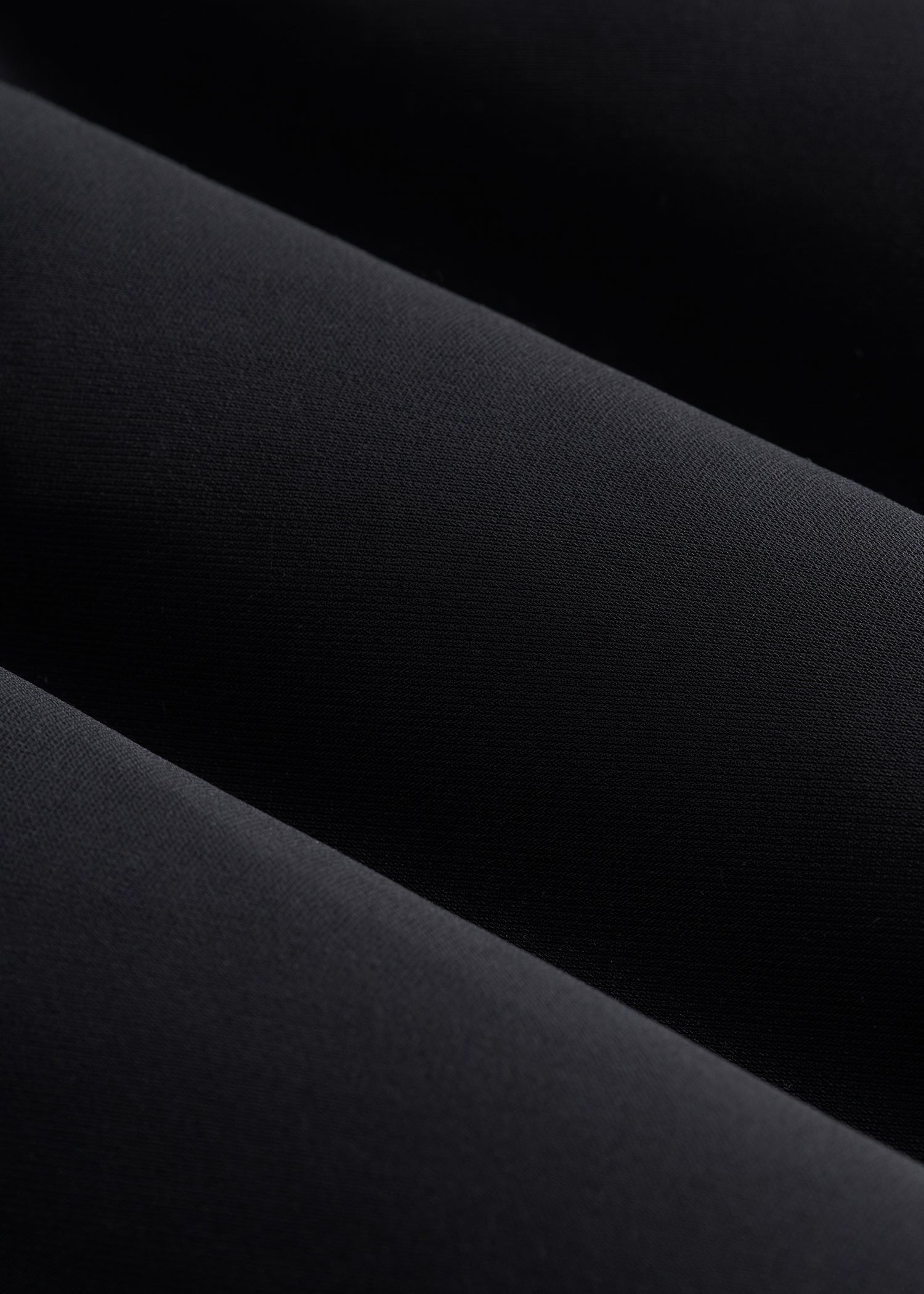 Ruched Jersey Midi Dress for Tall Women in Black