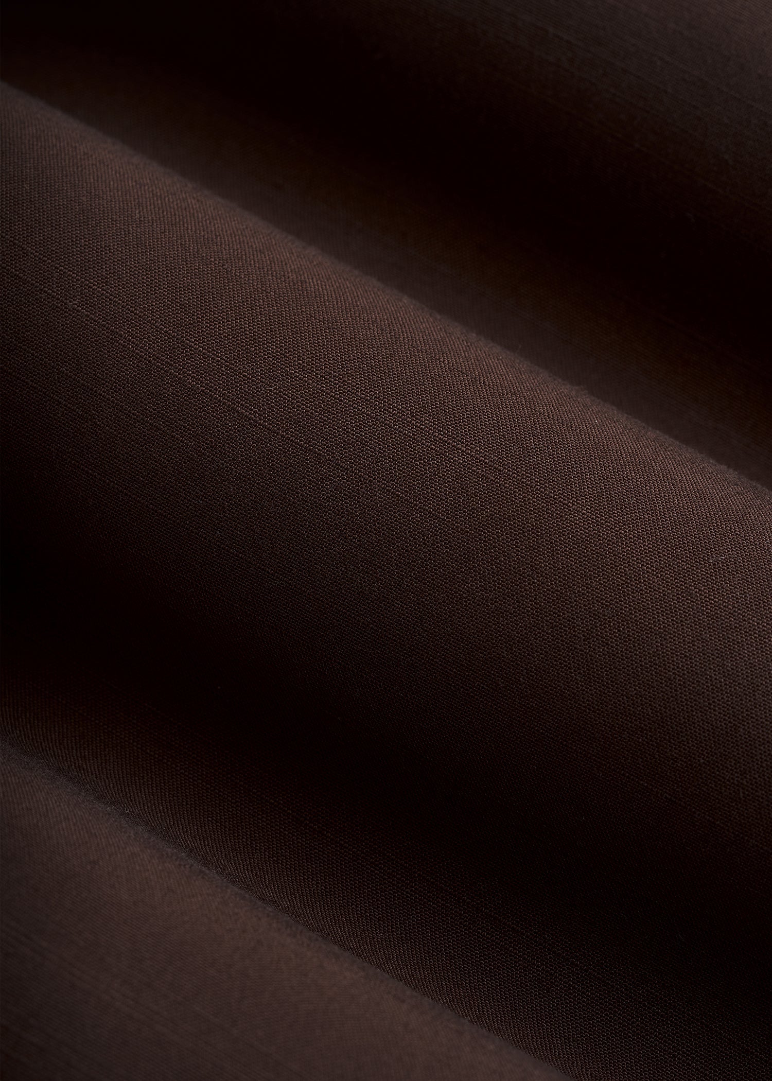 Short Sleeve Resort Shirt for Tall Men in Espresso