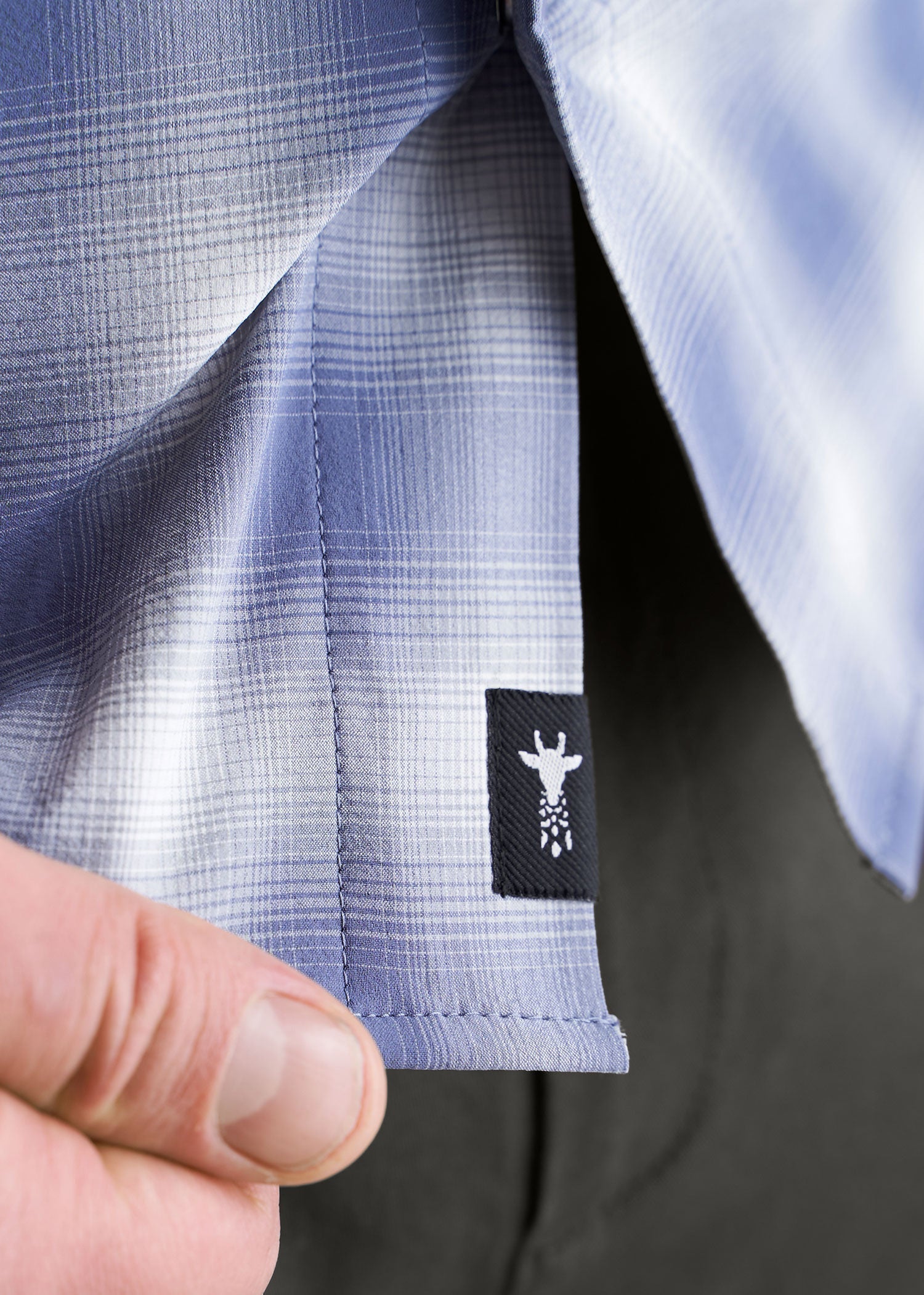 Ultra Lightweight Snap-Front Shirt for Tall Men in Open Sky