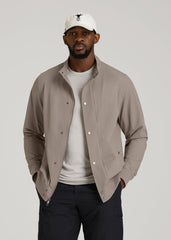 Motion Bomber Jacket for Tall Men in Portobello