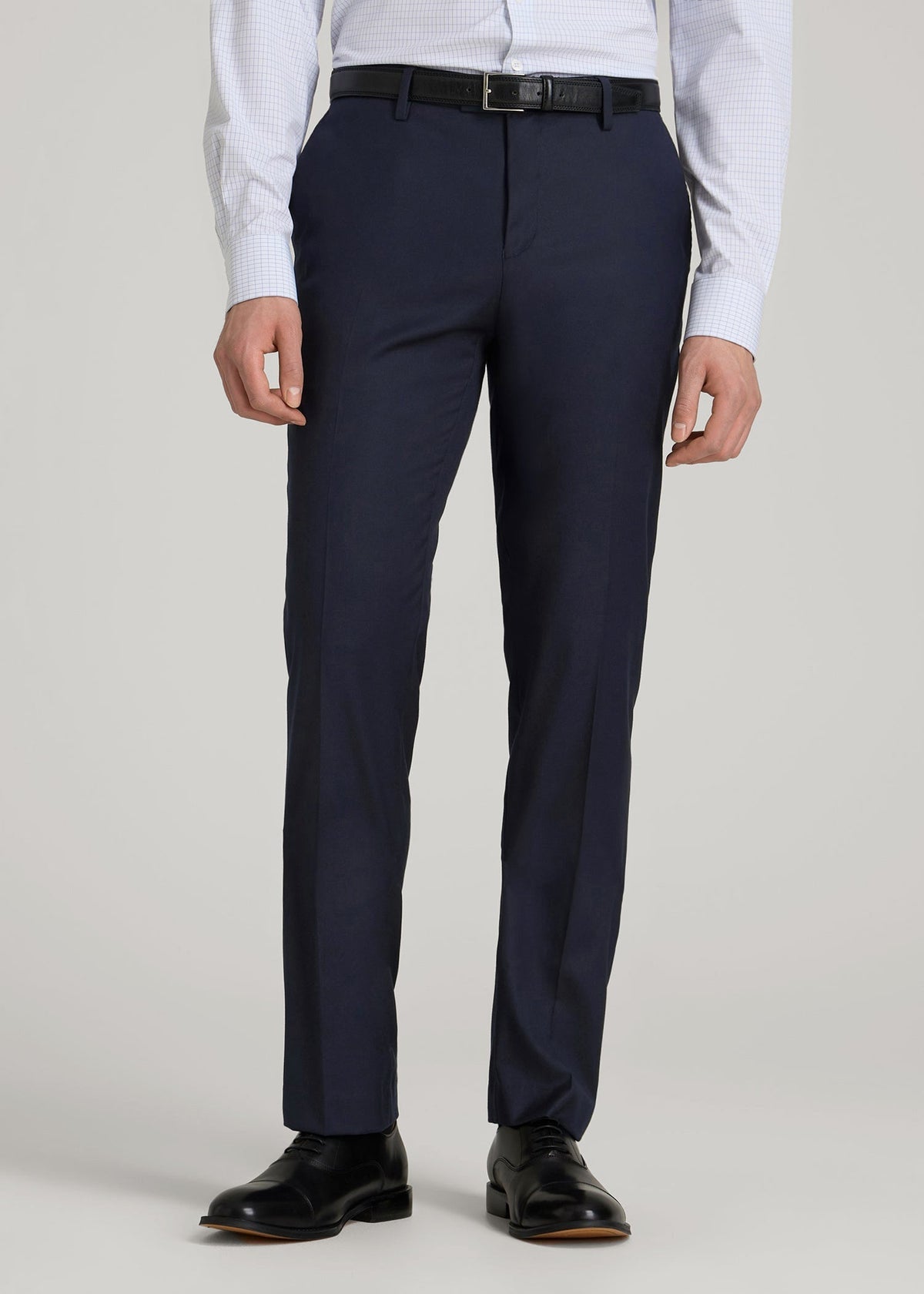 Suit Trousers for Tall Men in True Navy