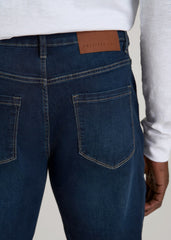 Mason Relaxed Fit Jeans for Tall Men in Blue Steel