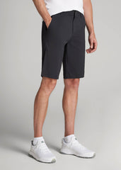 Traveler Chino Shorts for Tall Men in Black