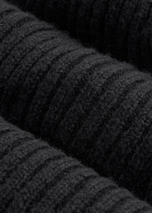 LJ&S Wool Blend Beanie for Tall Men in Black