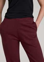 Wearever Fleece Relaxed Sweatpants for Tall Women in Tawny Port