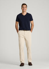 The Essential Modern Fit V-Neck Tee for Tall Men in Navy