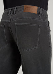 LJ&S TAPERED Jeans for Tall Men in Industrial Grey