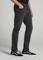LJ&S TAPERED Jeans for Tall Men in Industrial Grey