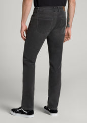 LJ&S TAPERED Jeans for Tall Men in Industrial Grey