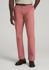 Mason Relaxed Chinos for Tall Men in Withered Rose
