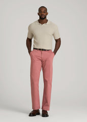 Mason Relaxed Chinos for Tall Men in Withered Rose
