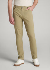 TAPERED-FIT Traveler Pants for Tall Men in Tan