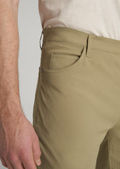 TAPERED-FIT Traveler Pants for Tall Men in Tan
