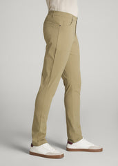 TAPERED-FIT Traveler Pants for Tall Men in Tan