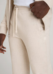 Wearever 2.0 French Terry Joggers for Tall Men in Oatmeal Mix