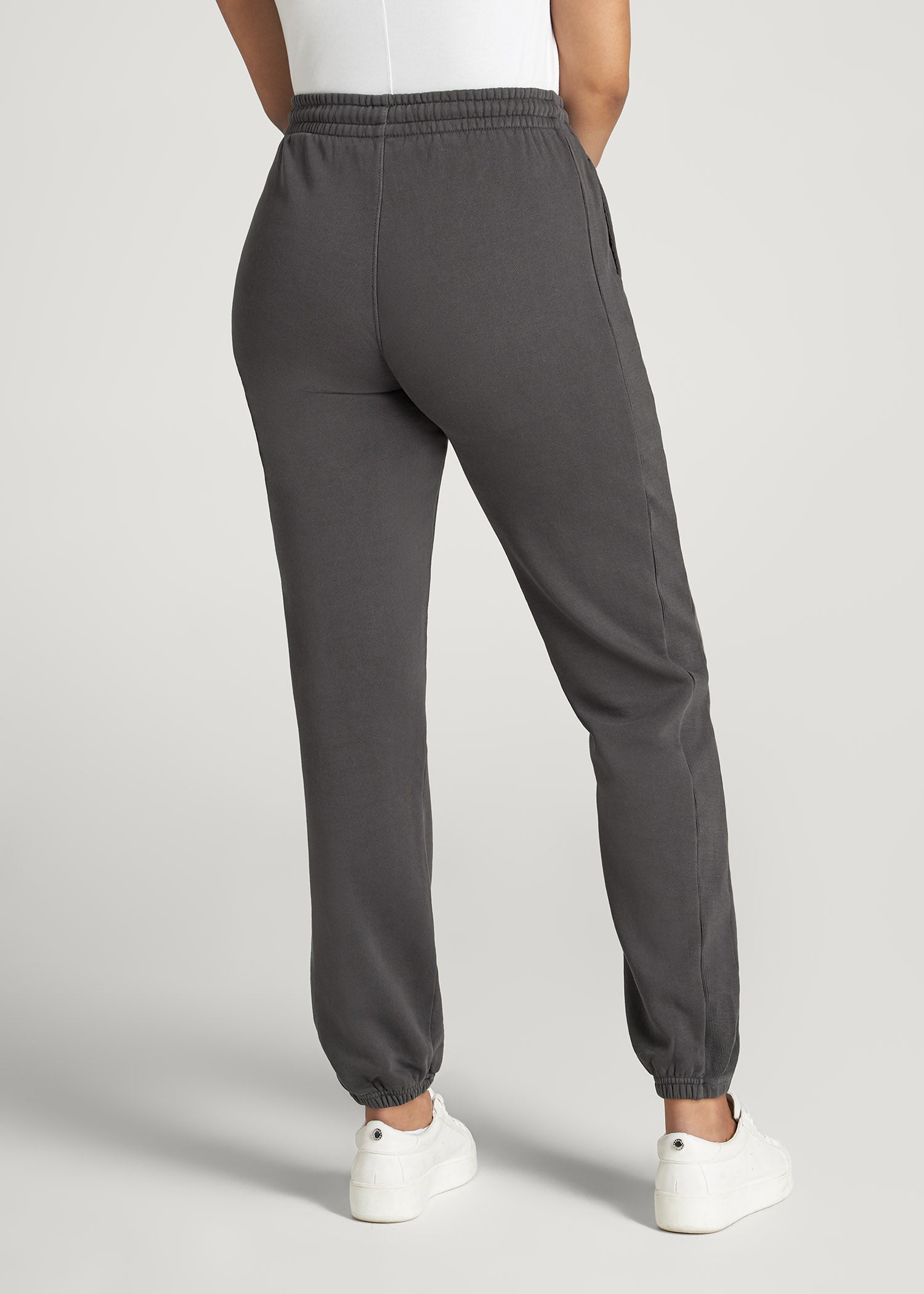 Wearever Fleece Regular Fit Sweatpants for Tall Women in Charcoal