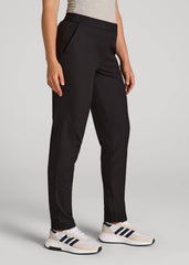 Pull-on Traveler Pants 2.0 for Tall Women in Black