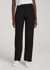 Traveler Cargo Pants for Tall Women in Black