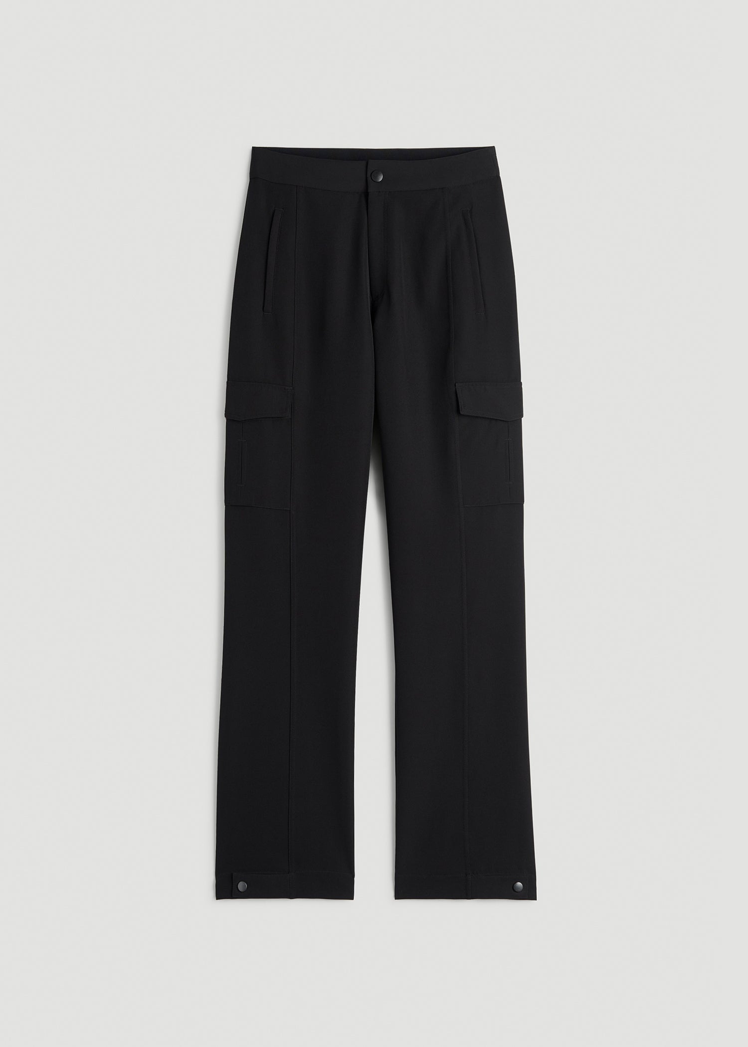 Traveler Cargo Pants for Tall Women in Black