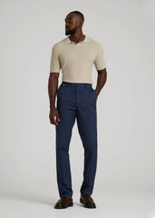 Refined Chinos for Tall Men in Navy