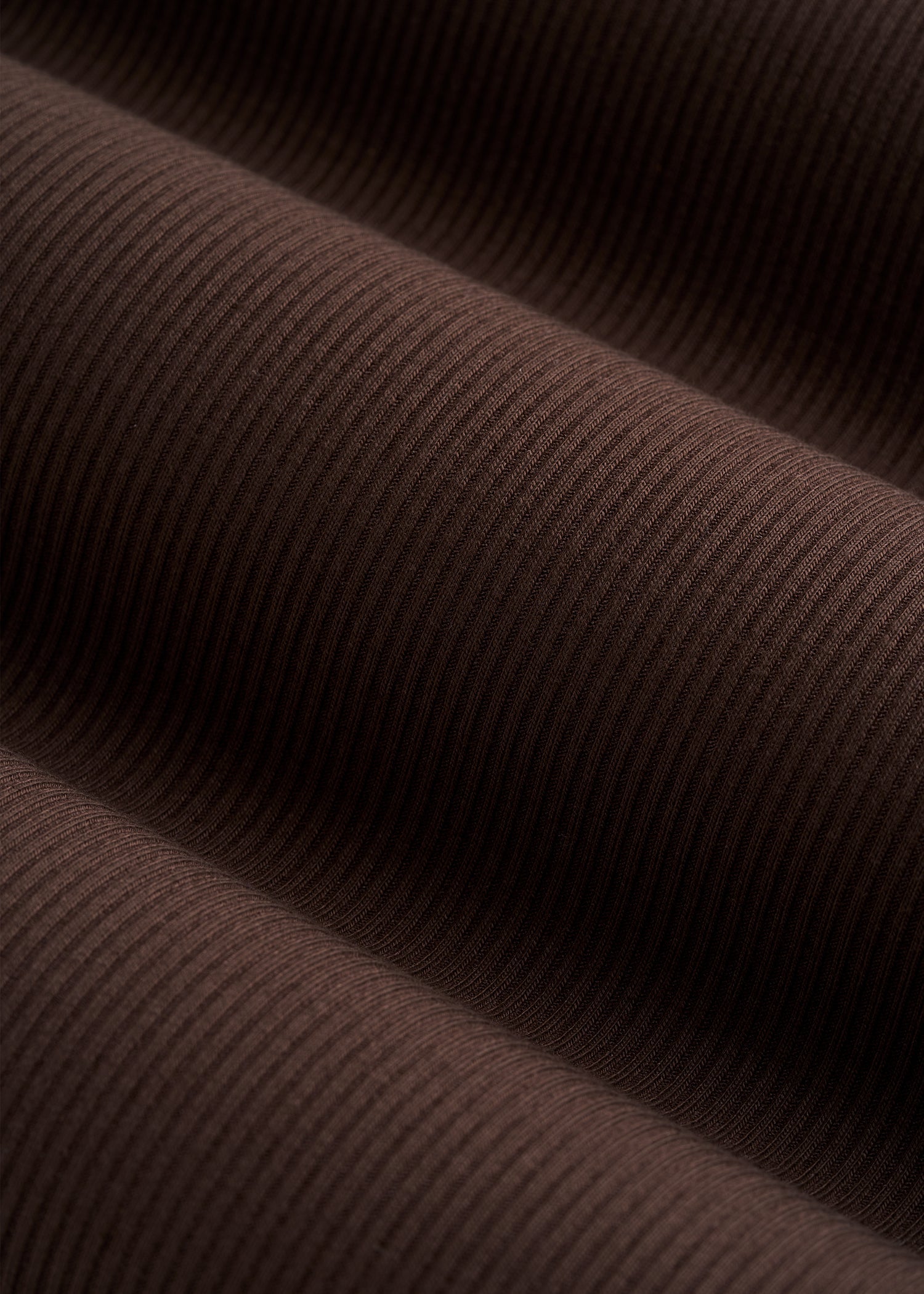 Ribbed Knit Wide Leg Pant for Tall Women in Espresso